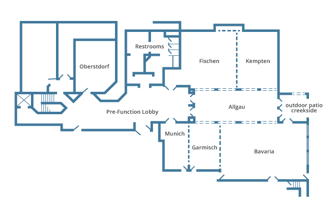 Sonnenalp Hotel: Venue Floor Plan